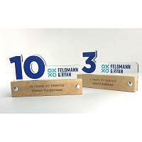 Years of Service Name Plates